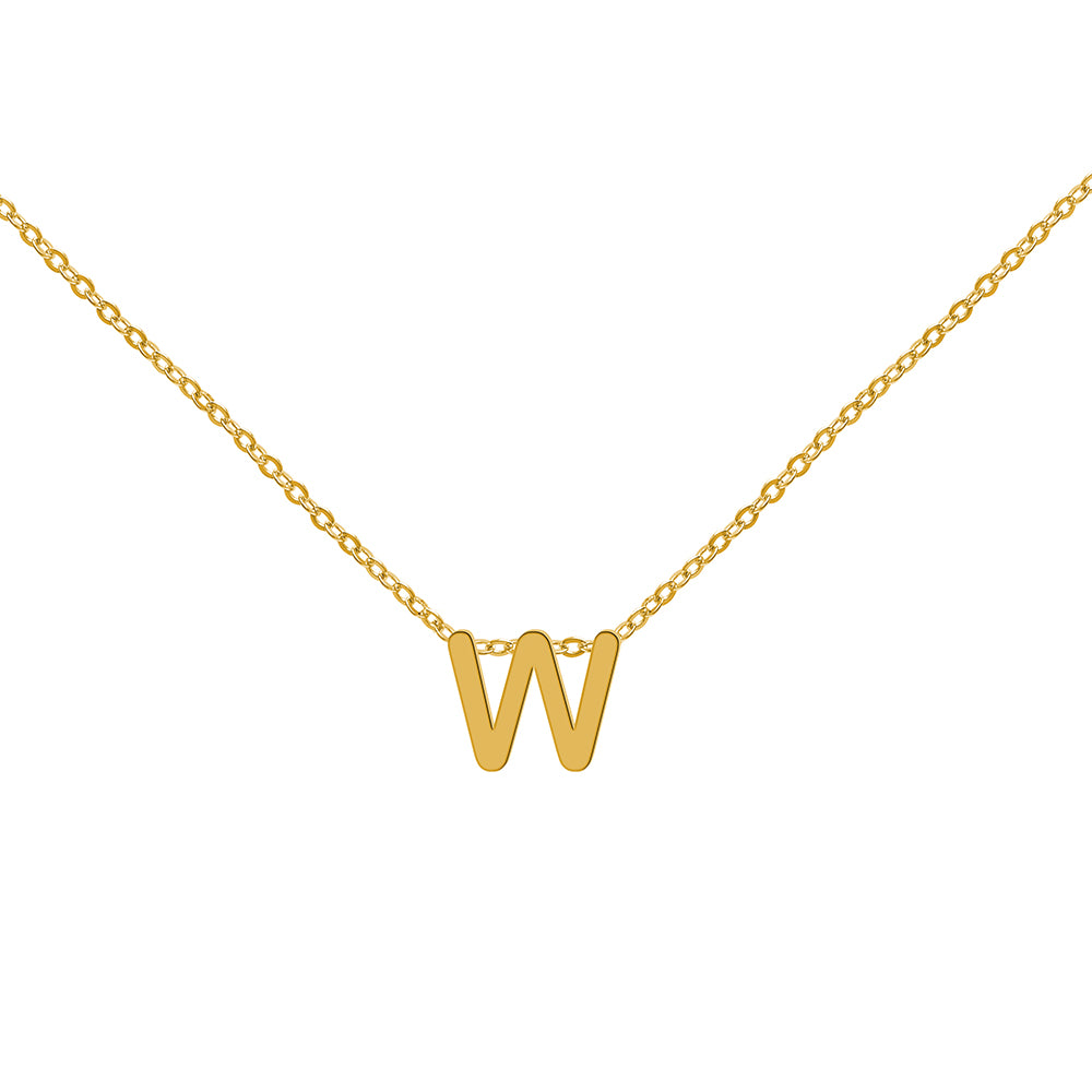 Collar con inicial minimal