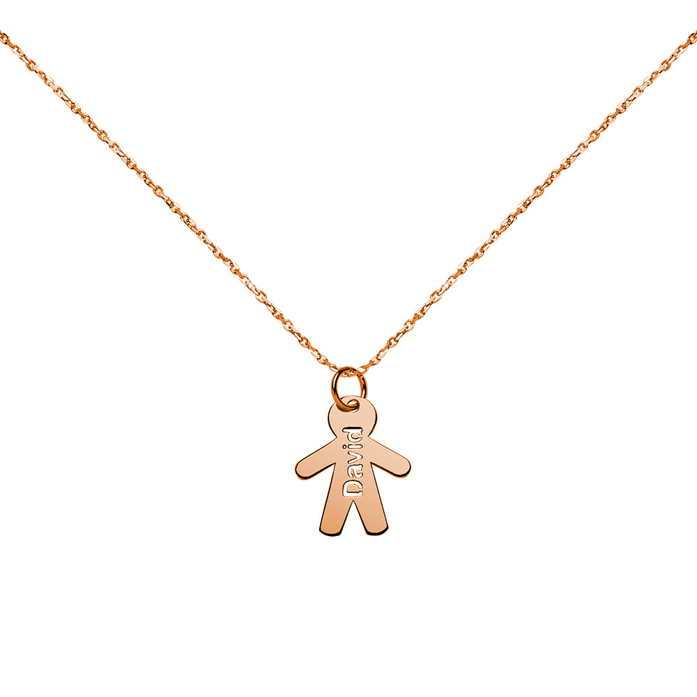 Collar niño calado