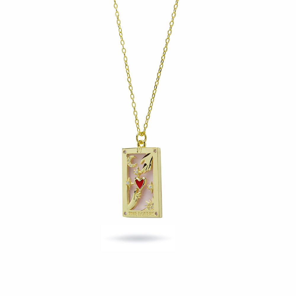 Collar Le Tarot El Enamorado