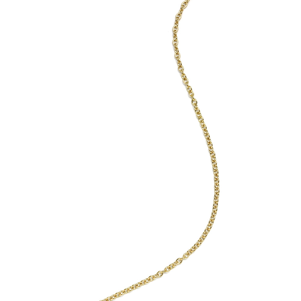 Cadena Forzada Mujer Oro 46cm