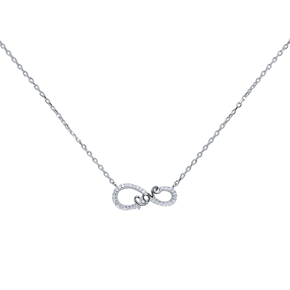 Collar Infinity Love Plata