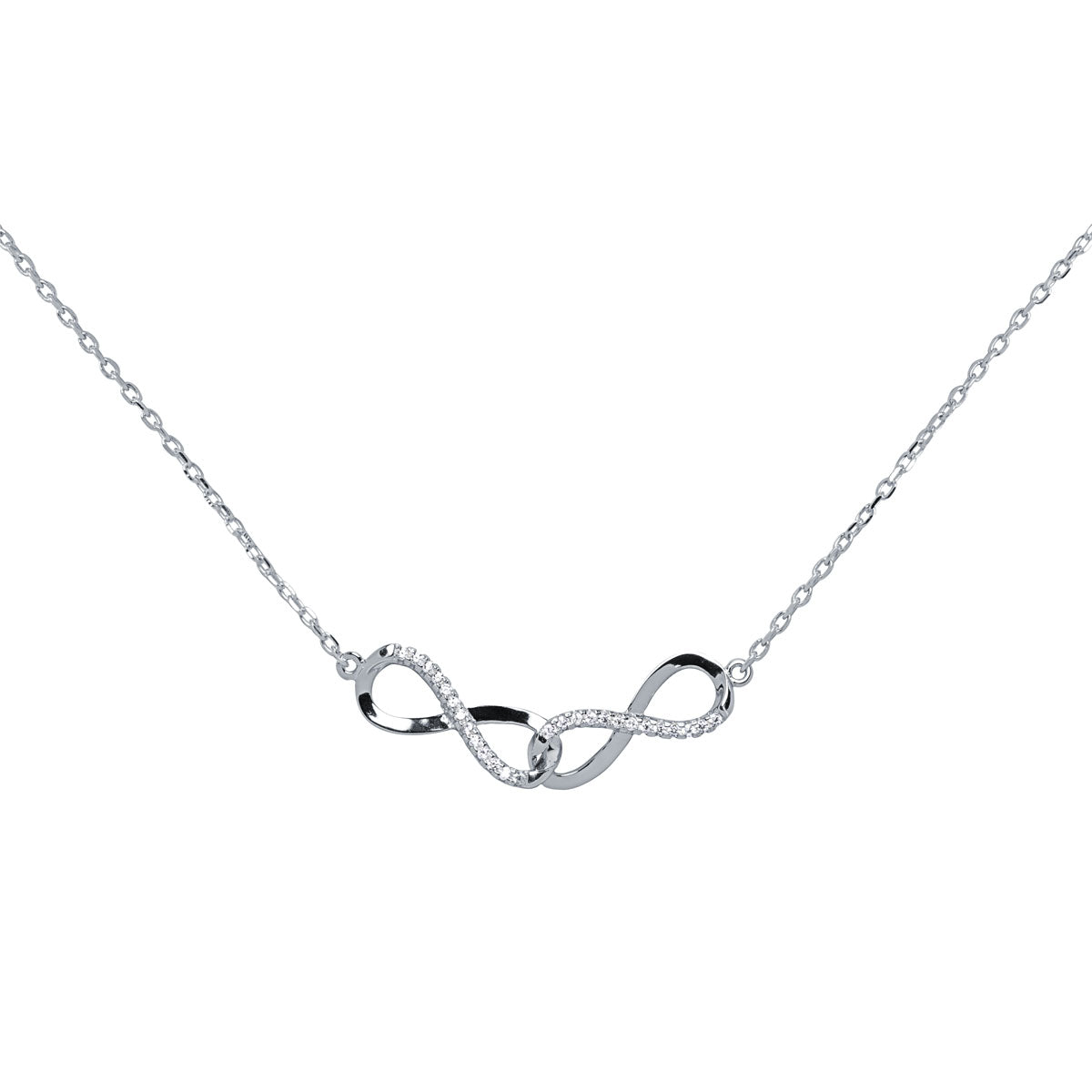 Collar Infinity Plata