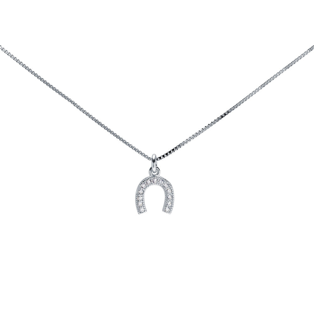 Collar Herradura Plata