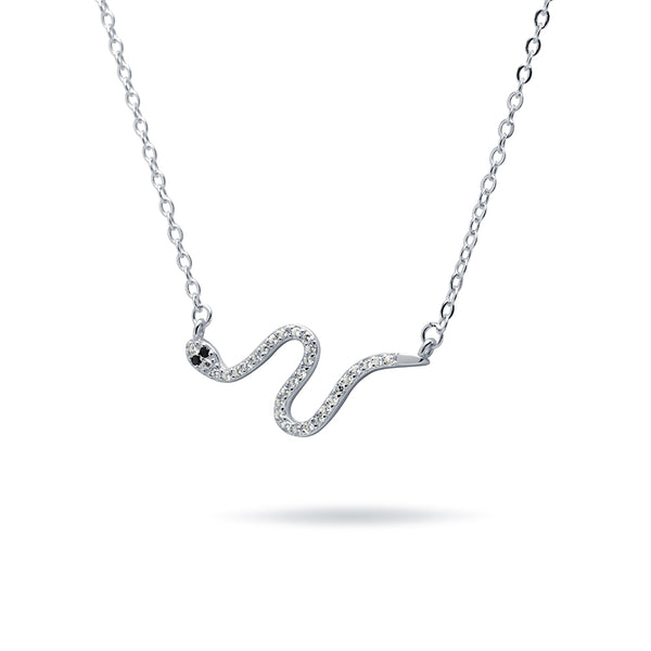 Collar Snake en Plata
