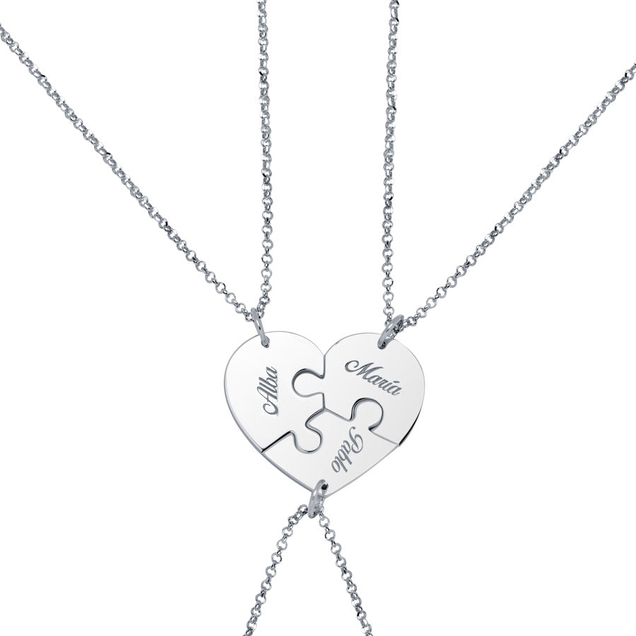 Collar Personalizable 3 Puzzle Divisible
