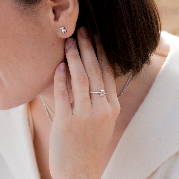 Anillo Niña Plata