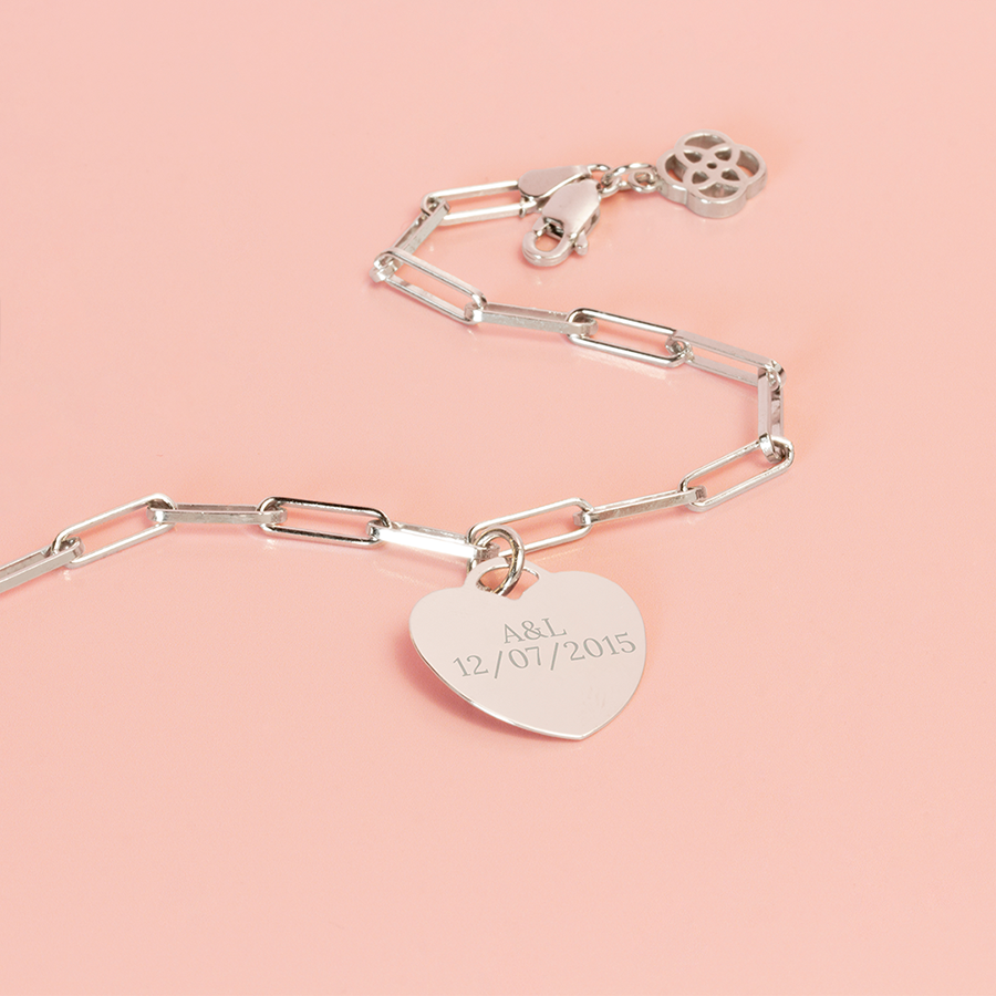 Pulsera Personalizable Corazón