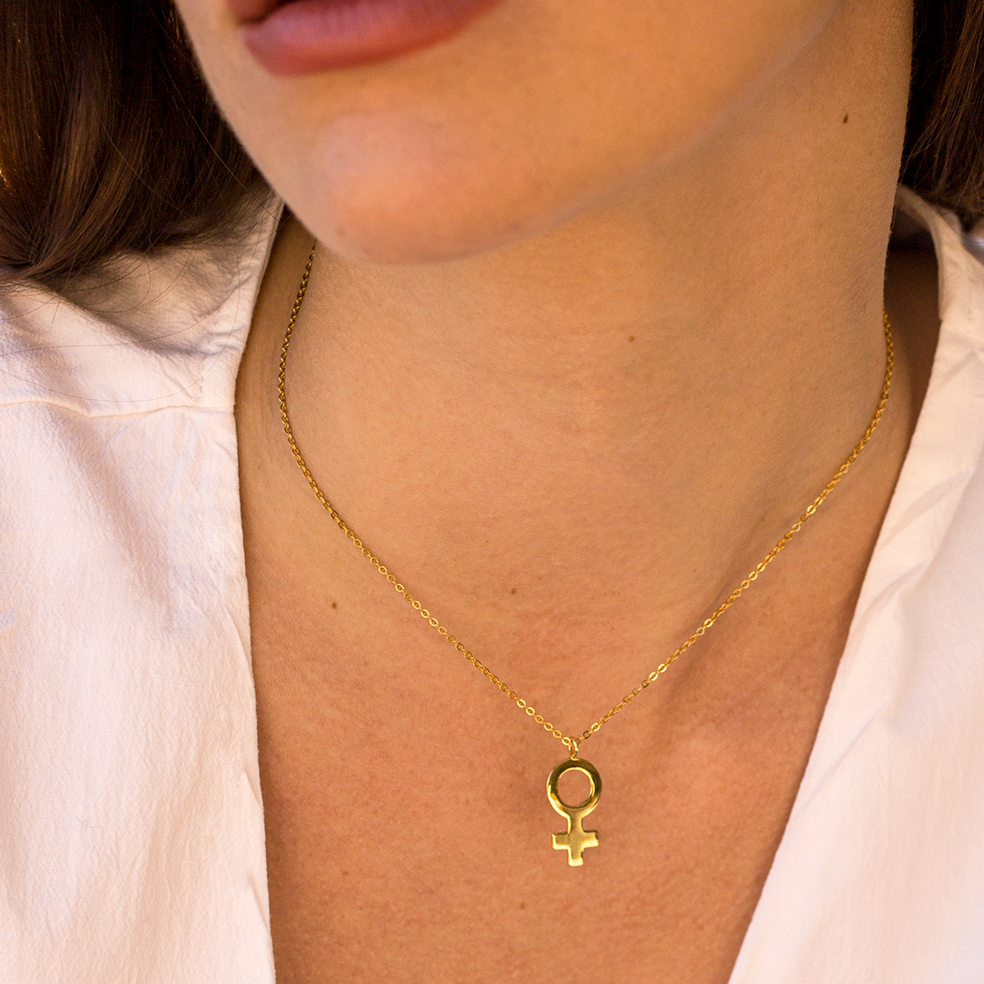 Collar Girl Power Forever Plata