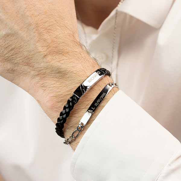 Pulsera Fígaro en plata 5mm