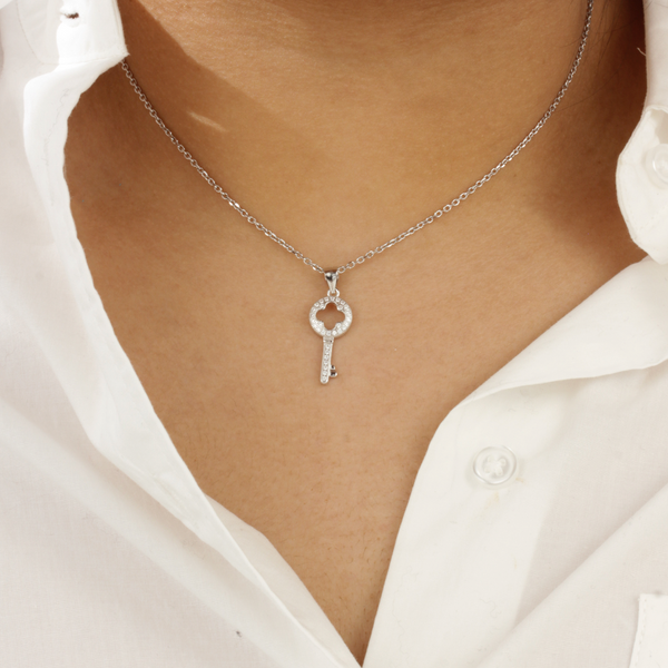 Collar Key en Plata