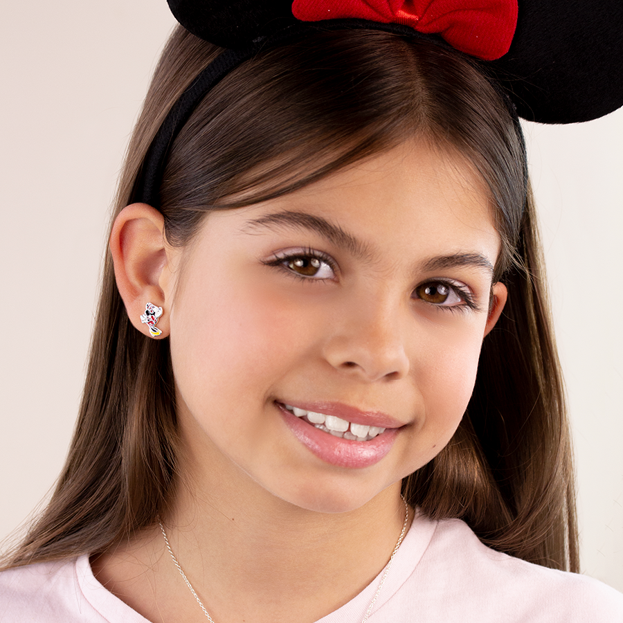 Set Pendientes Minnie y Mickey Kiss Disney
