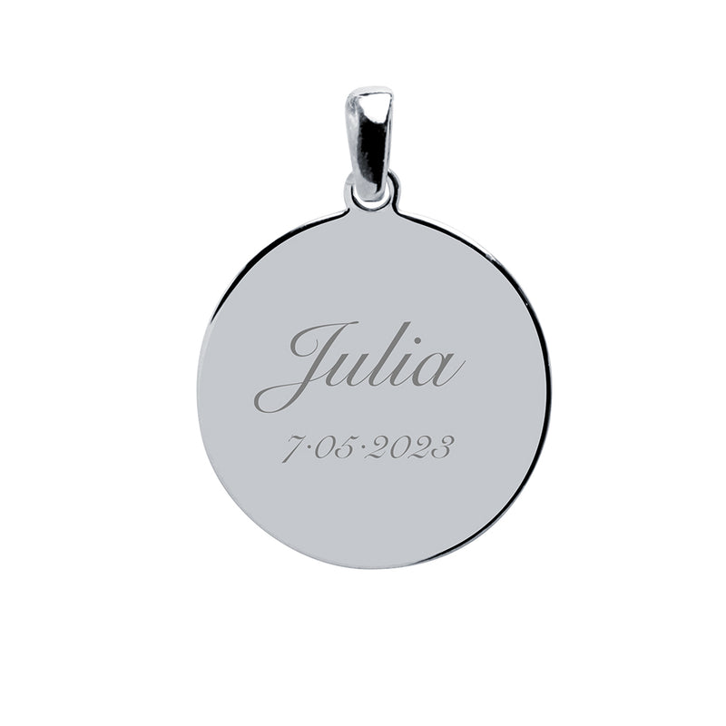 Colgante Angel Plata