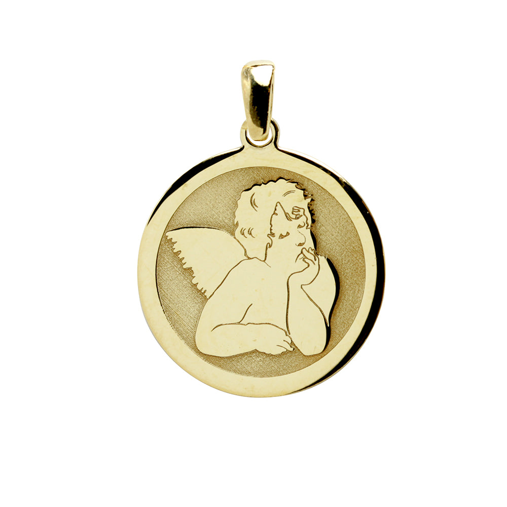 Colgante Angel 18mm Plata