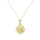 Collar Virgen en Oro