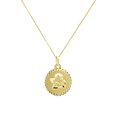 Collar Ángel de Oro 18K Personalizado