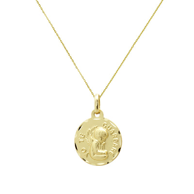 Collar Ángel Te guardaré de Oro 18K Personalizado
