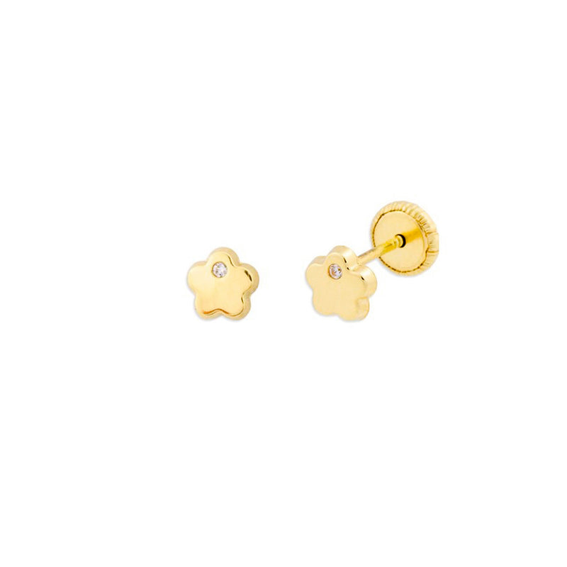 Pendientes Bebés Flor Oro