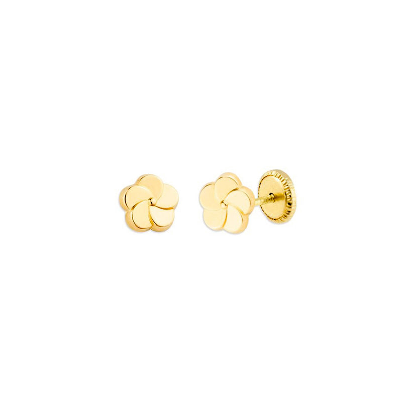 Pendientes Bebés Flor Oro