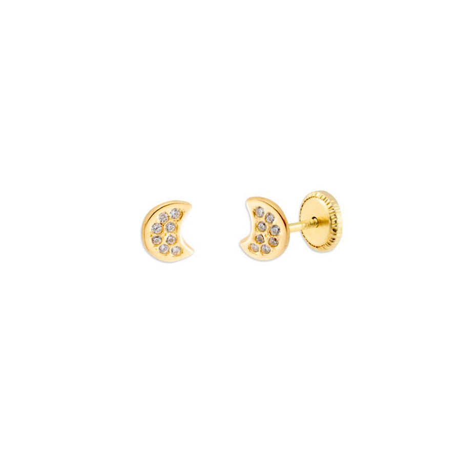 Pendientes Bebés Moon Oro