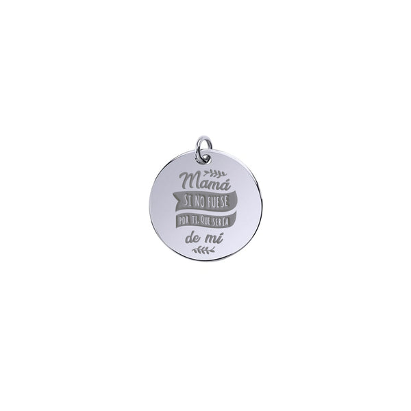 Medalla Suelta Mediana de Plata