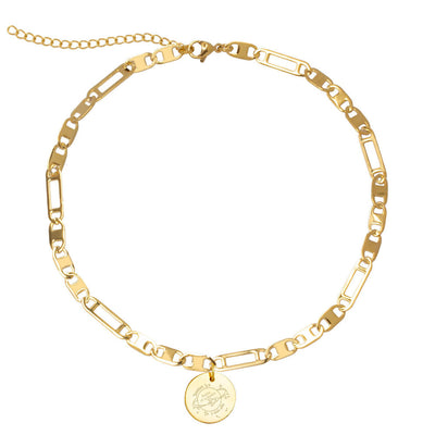 Collar Cadena Marinero de Acero Personalizado
