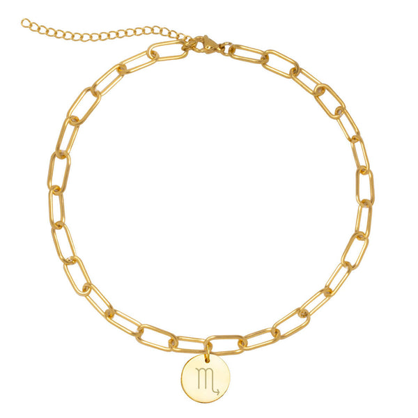 Collar Personalizable Cadena Eslabón Acero