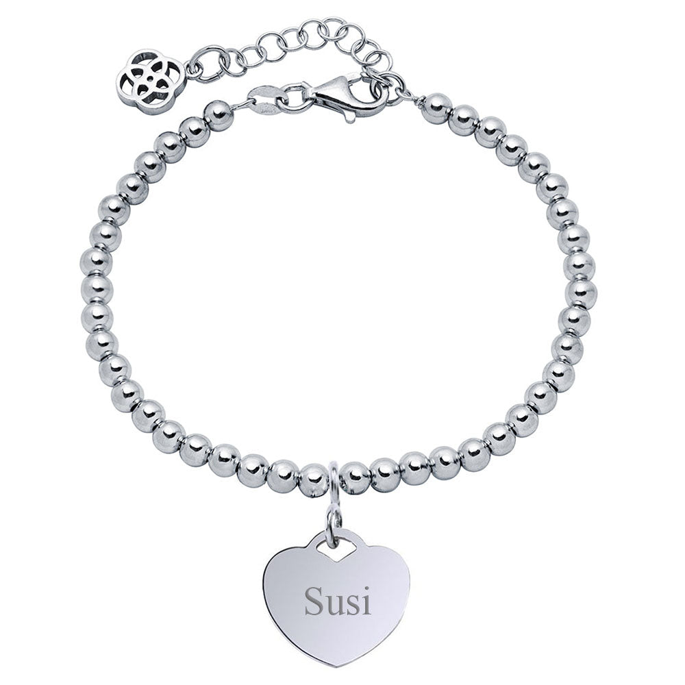 Pulsera Personalizable Moon Corazón