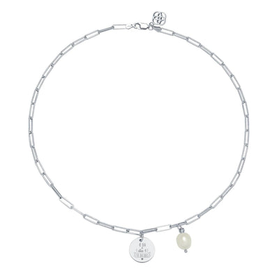 Collar Shell con Perla de Plata 925 Personalizado