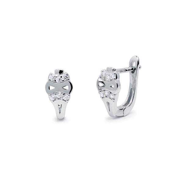 Pendientes Niña Infinito Plata