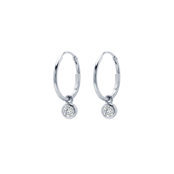 Aritos Little Bohemia Solitaire Ø 15mm Plata