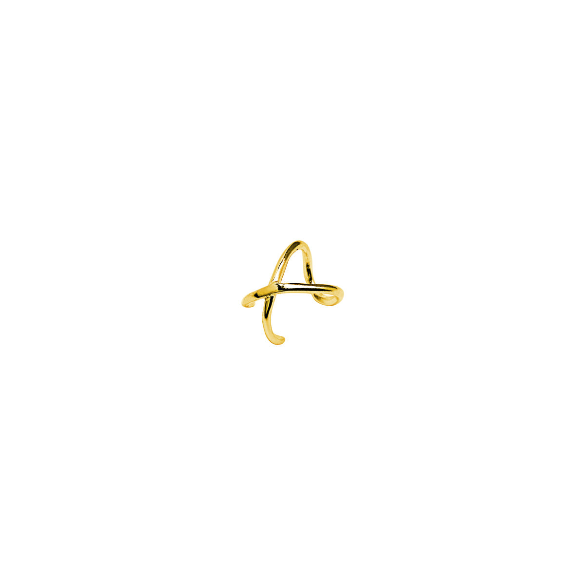 Pendiente Ear Cuff Infinito Plata