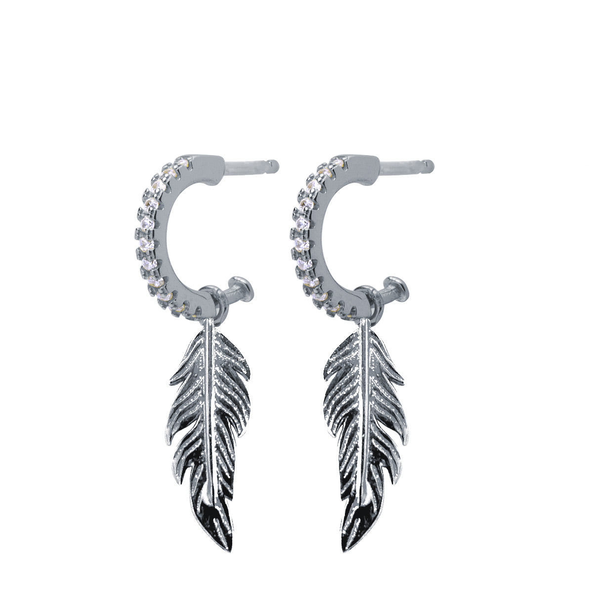 pendientes-plumas-plata