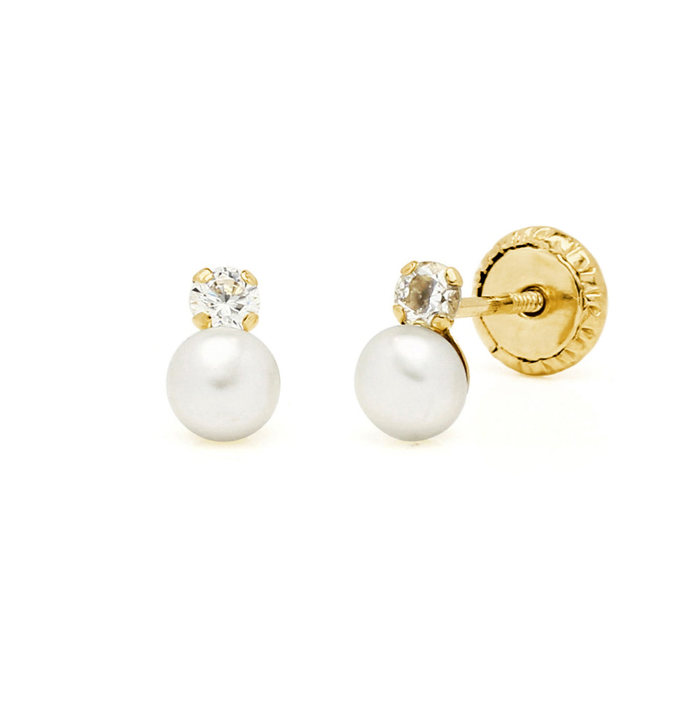 Pendientes Bebés Tu y yo Oro 18k