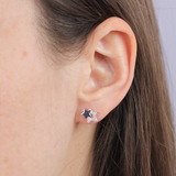 Pendientes Estrellas Plata