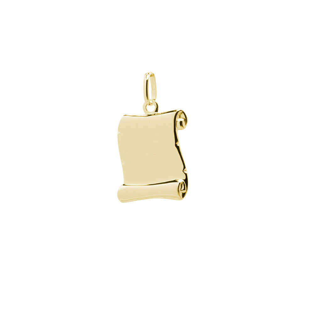 Colgante Pergamino 14x17mm