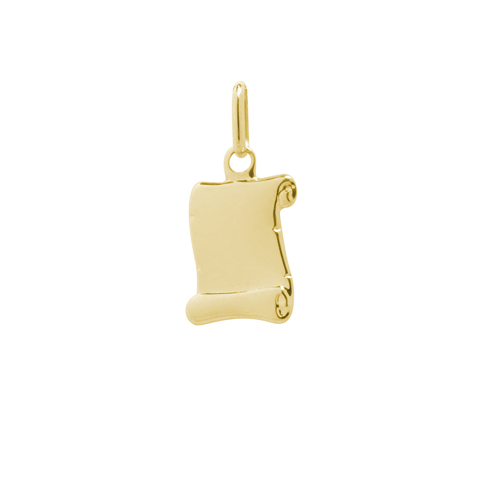 Colgante Pergamino 10x12mm