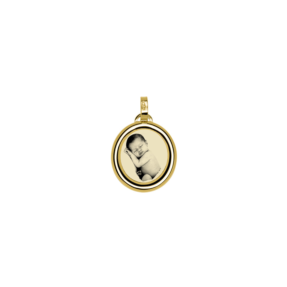 Medalla Ovalada 19x21mm