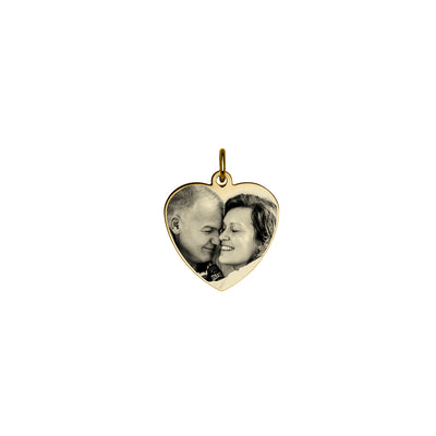 Colgante Corazón de Oro Personalizado