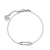 Pulsera Imperdible Plata