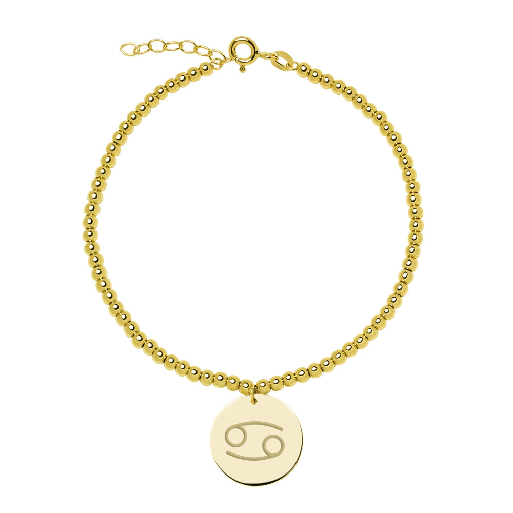 Pulsera de Bolas Oro