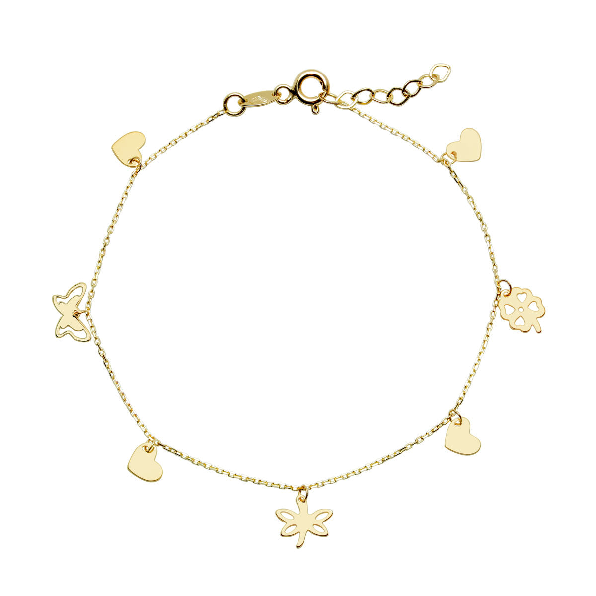 Pulsera Charms Oro