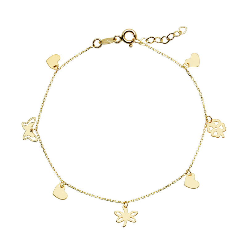 Pulsera Charms Oro
