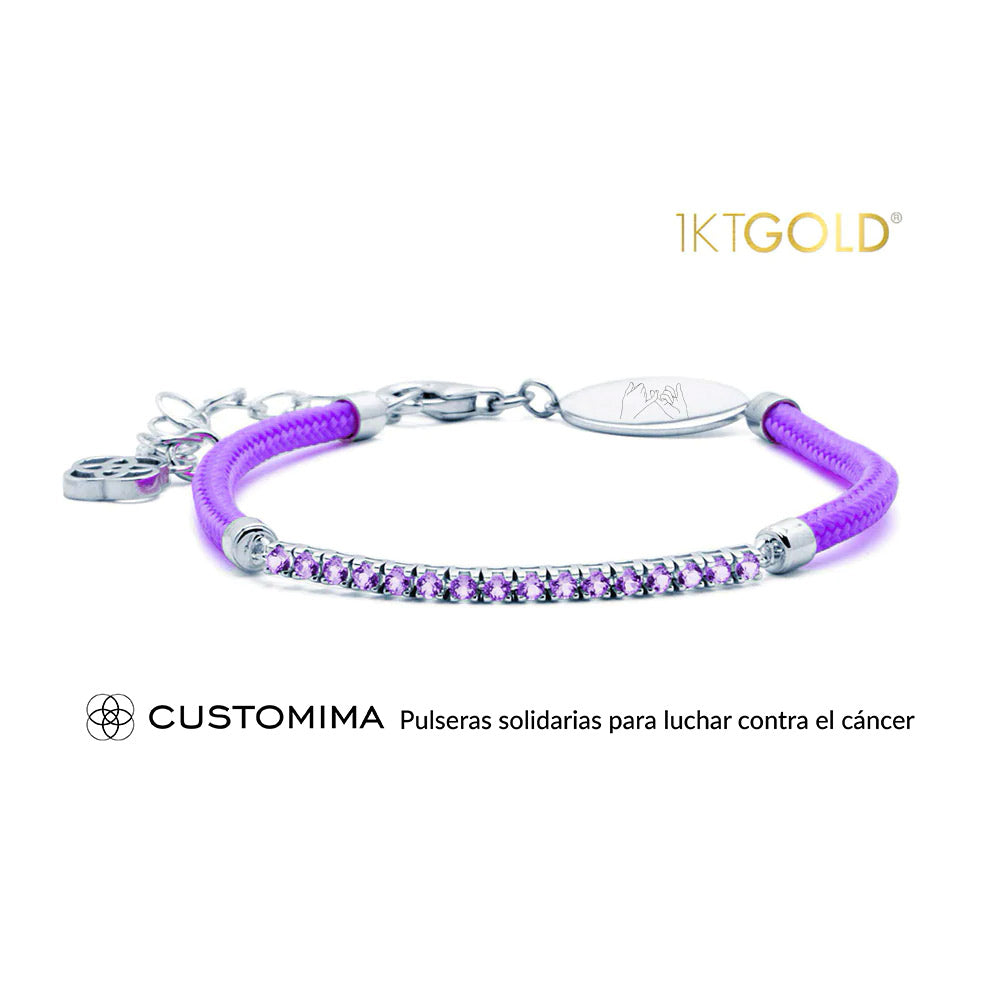 Pulsera Solidaria con Diamantes