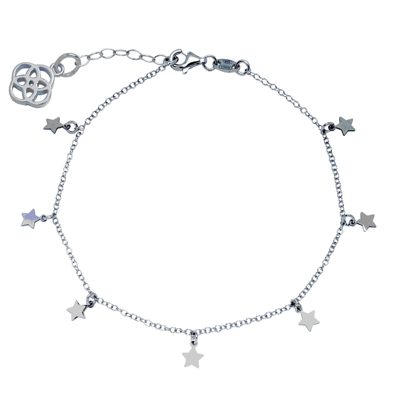 Pulsera Stars Plata