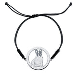 Pulsera Personalizada con Foto Mascota Halo Plata Doré