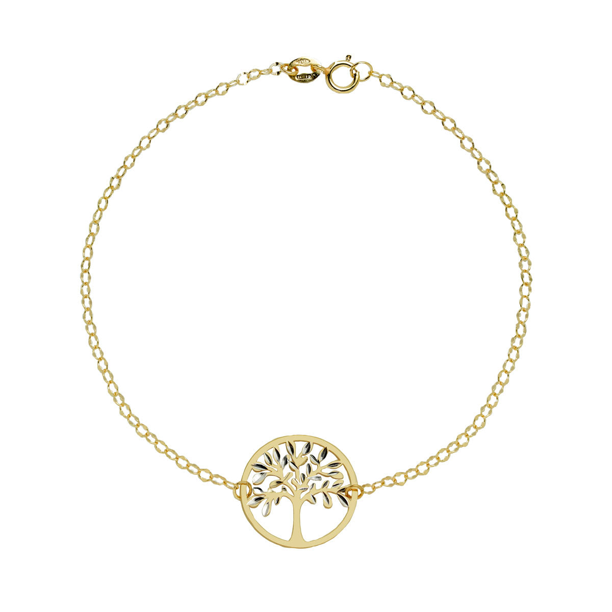 Pulsera Árbol Vida Oro