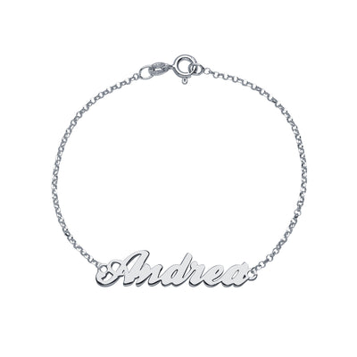 Pulsera de Plata 925 con Nombre Grabado
