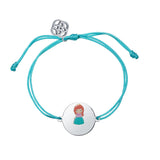 Pulsera para niña Princesa Mermaid Plata