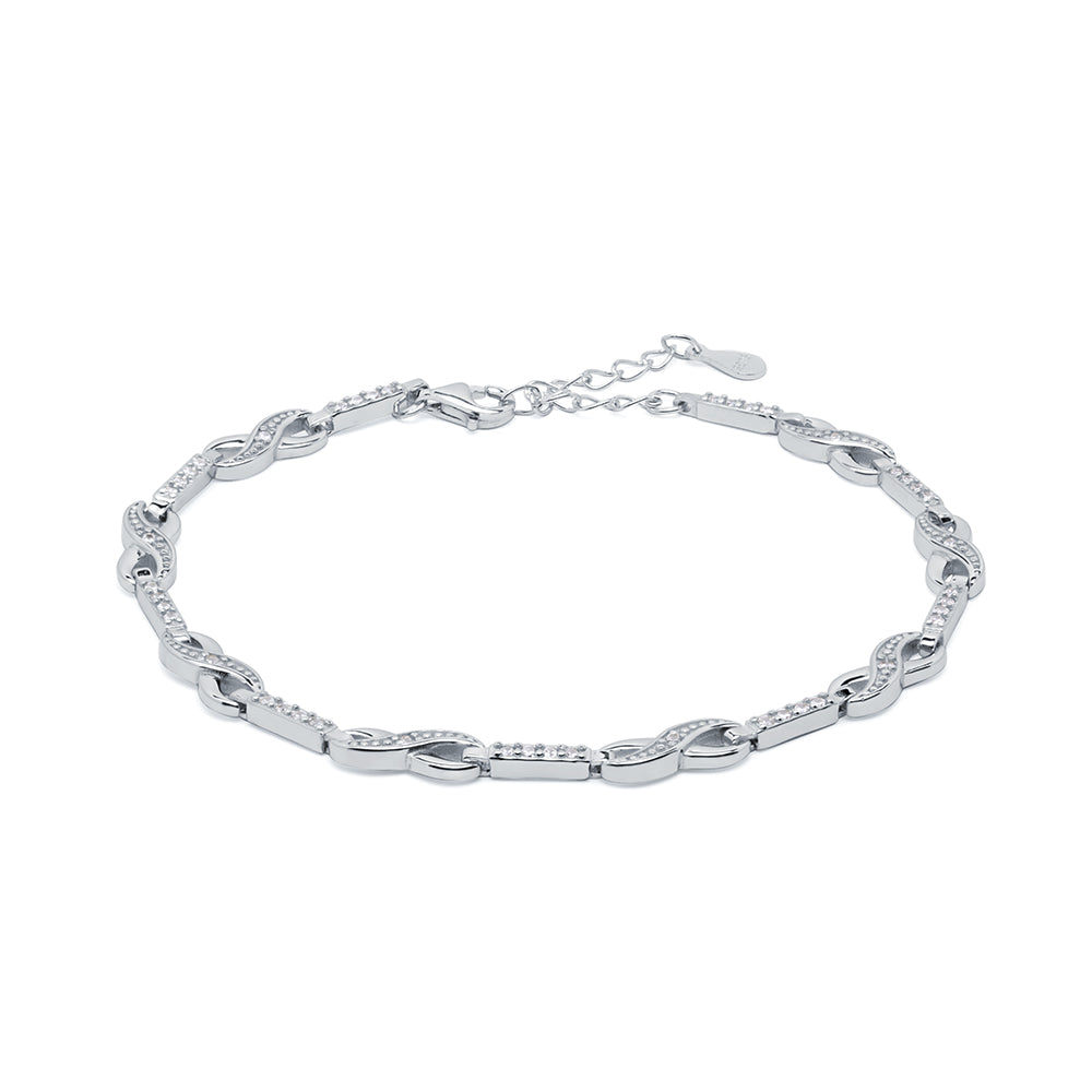 Pulsera Infinity en Plata