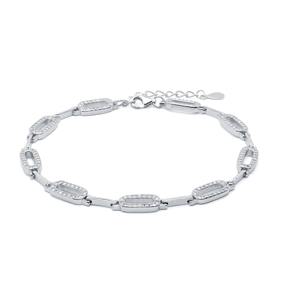 Pulsera Eslabones en Plata